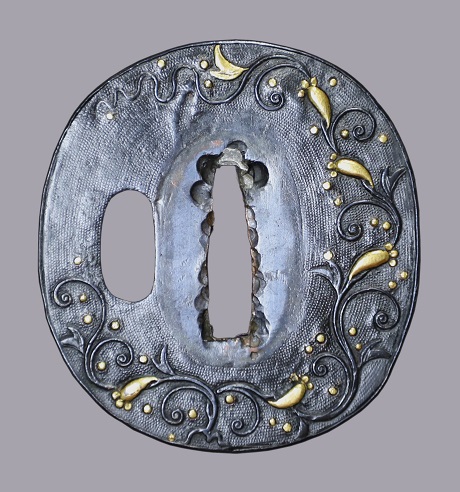 Kokinko Choji Tsuba_460px